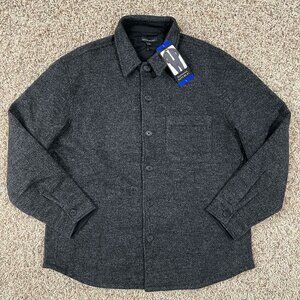 Banana Republic Men's Shirt Jacket Black, Size Large (New)